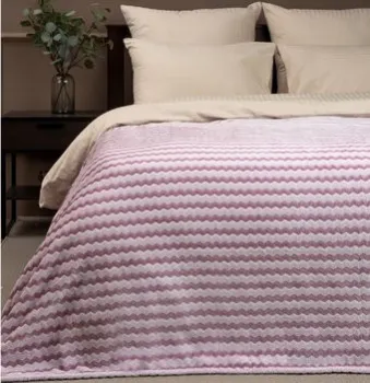 Tex Republic Absolute Зигзаг двухцветный Flannel 200x220 92578 (сиреневый)