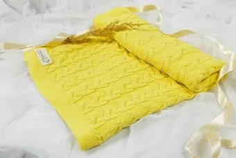 Amarobaby Pure Love. Косичка 75x105 (желтый)