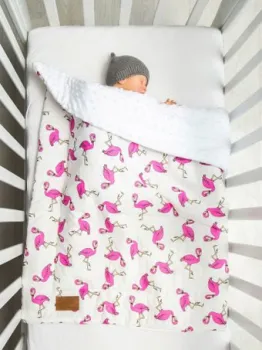 Amarobaby Растем вместе. Фламинго 85x95 (розовый/белый)
