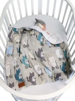 Amarobaby Растем вместе. Велосипедисты 85x95 (серый)