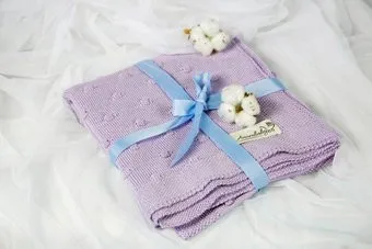 Amarobaby Pure Love. Шишечки 75x100 (сиреневый)