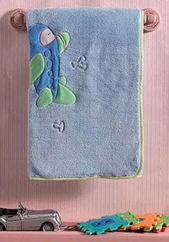 Kidboo Traffic Jam 80x90 (флис, голубой)