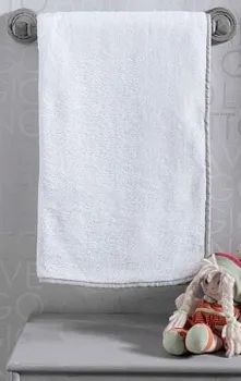 Kidboo Blossom Linen 80x120 (велсофт, белый)