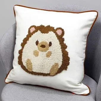 Matex Tufted Toys Ежик ALEX-56 (белый/светло-коричневый)