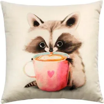 Matex Fluffy. Енотик и кофеек 62-349 (молочный/розовый/коричневый)