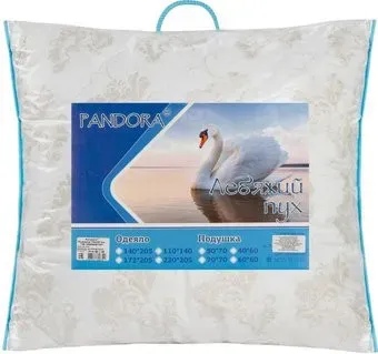 Pandora Лебяжий пух тик 70x70