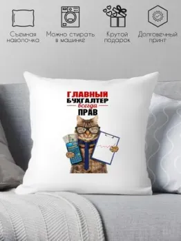 Print Style Главный бухгалтер всегда прав 40x40pr3