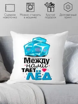 Print Style Между нами тает лед 40x40plat58