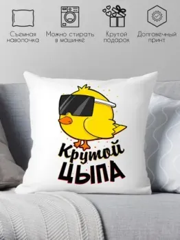 Print Style Крутой цыпа 40x40plat16