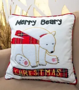 Arya Merry Bear 45x45 (белый)