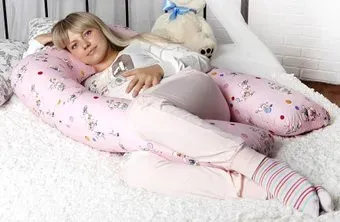 BabySleep Bigpill L 140x35 (сатин, розовый)