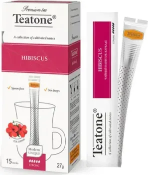 Teatone Hibiscus karkade Red Tea - Красный чай Гибискус каркаде 15 шт