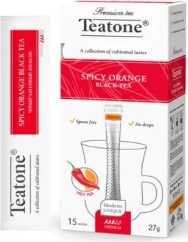 Teatone Spicy Orange Black Tea - Пряный Апельсин 15 стиков