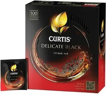 Curtis Delicate Black 100 шт