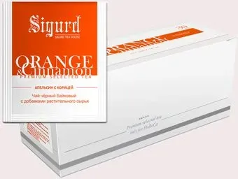 Sigurd Orange & Cinnamon Апельсин с корицей 30 шт