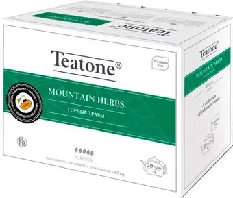 Teatone Mountain herbs - Горные травы 20 шт