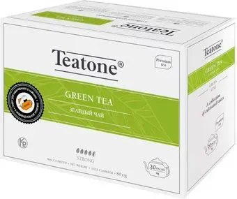 Teatone Green Tea - Зеленый чай 20 шт