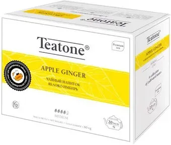 Teatone Apple Ginger - Яблоко Имбирь 20 шт