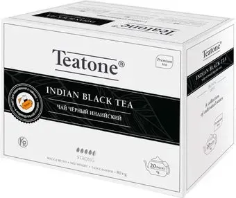 Teatone Indian Black Tea - Черный чай Индийский 20 шт