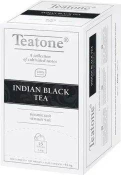 Teatone Indian Black Tea - Черный чай Индийский 25 шт