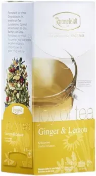 Ronnefeldt Joy of Tea Ginger & Lemon - Имбирь и Лимон 15 шт