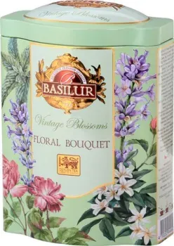 Basilur Винтажные цветы. Цветочный букет в банке 100 г