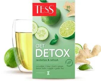 Tess Get Detox 20 шт