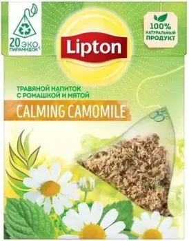 Lipton Calming Camomile с ромашкой и мятой 20 шт
