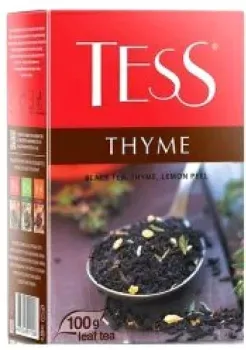 Tess Thyme Black Tea 100 г