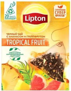 Lipton Tropical Fruit Tea черный 20 шт