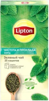 Lipton Mint зеленый 25 шт