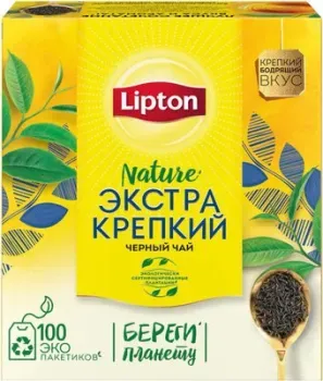 Lipton Nature Экстра крепкий 100 шт
