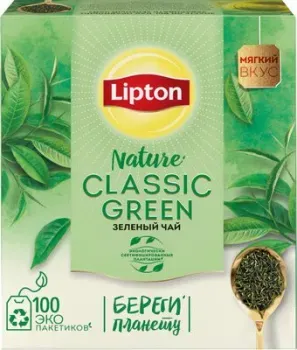Lipton Nature Classic Green 100 шт
