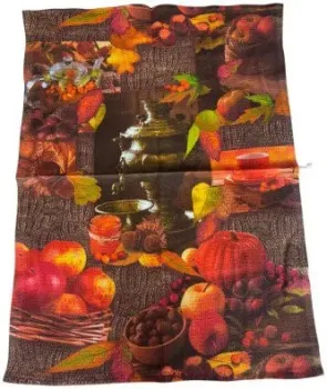 Vitok Вафельное 50x70 С-10.007 (рыжее с самоваром)
