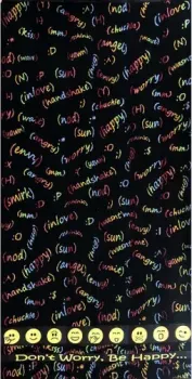 Privilea Смайл 11С36 (50x90, черный/желтый)