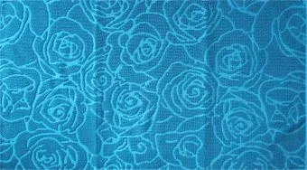 Privilea Роза маленькая 9с22 (50x90, бирюзовый)