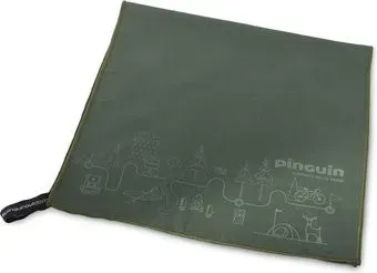 Pinguin Micro Towel L (grey map)