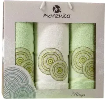 Merzuka Rings 11041 (3 шт, в коробке, фисташковый)