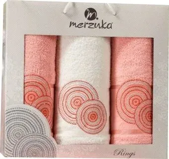 Merzuka Rings 11041 (3 шт, в коробке, персиковый)