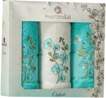 Merzuka Orkide 11039 (3 шт, в коробке, бирюзовый)
