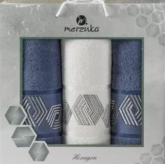Merzuka Hexagon 11287 (3 шт, в коробке, темно-голубой)