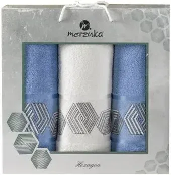 Merzuka Hexagon 11287 (3 шт, в коробке, голубой)