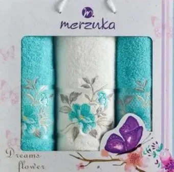Merzuka Dreams Flower 10677 (3 шт, в коробке, бирюзовый)