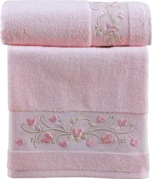 DO&CO Larina с вышивкой 10340 (2 шт, пудра)