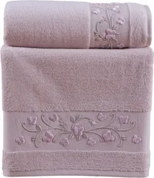 DO&CO Larina с вышивкой 10340 (2ш, баклажан)