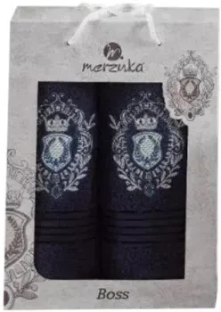 Merzuka 50x90/70x140 9807 (2 шт, синий)