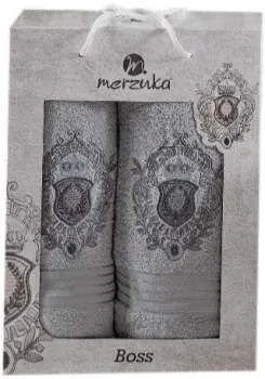 Merzuka 50x90/70x140 9807 (2 шт, серый)