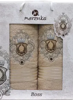 Merzuka 50x90/70х140 9807 (2 шт, 2 шт, бежевый)