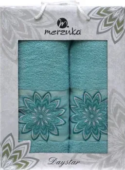 Merzuka 50x90/70х140 11292 (2 шт, бирюзовый)