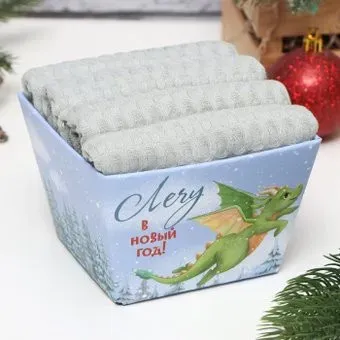 Доляна 9836659 (4шт, серый)